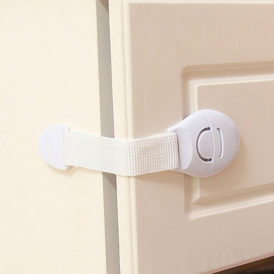🛡️ Child Safety Lock – Pack of 5 | For Drawers, Doors, Fridge & Cabinets | ALL BAZAR