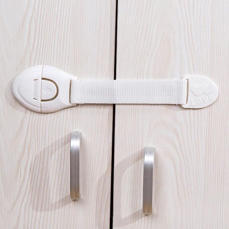🛡️ Child Safety Lock – Pack of 5 | For Drawers, Doors, Fridge & Cabinets | ALL BAZAR
