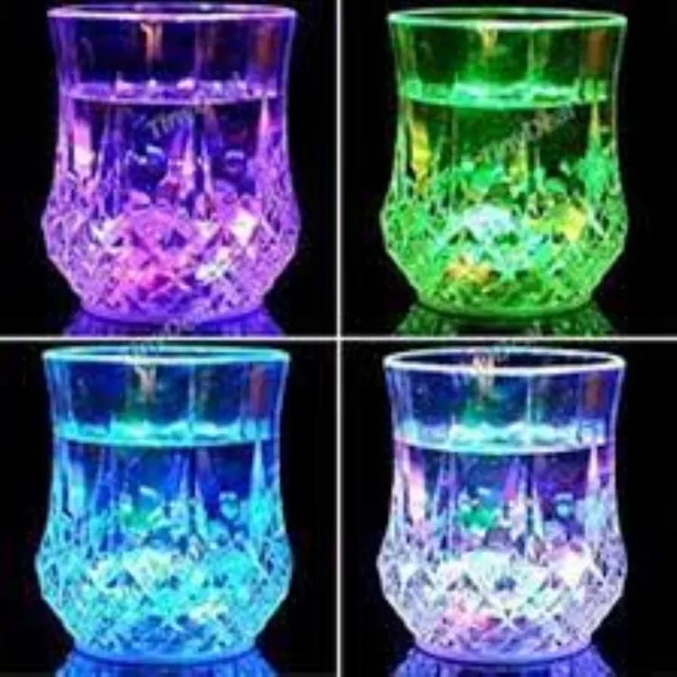 Colorful Flashing LED Pineapple Cup – Water Activated Glowing Rainbow Mug | ALL BAZAR