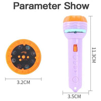 🔦  Flashlight Projector Torch for Kids – 24 Image Story Lamp | ALL BAZAR