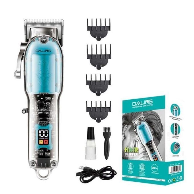 Daling Transparent Body Hair Cutting Machine – Cordless Rechargeable Trimmer & Shaver | ALL BAZAR