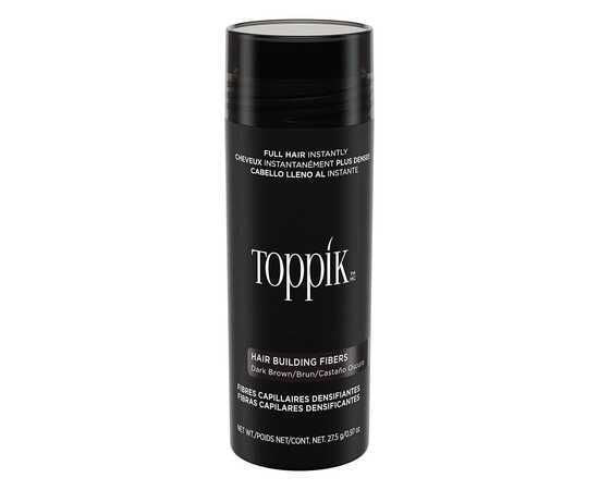 Toppik Caboki Hair Building Fibers – Instantly Thickens Thin Hair (27.5g Black) | ALL BAZAR