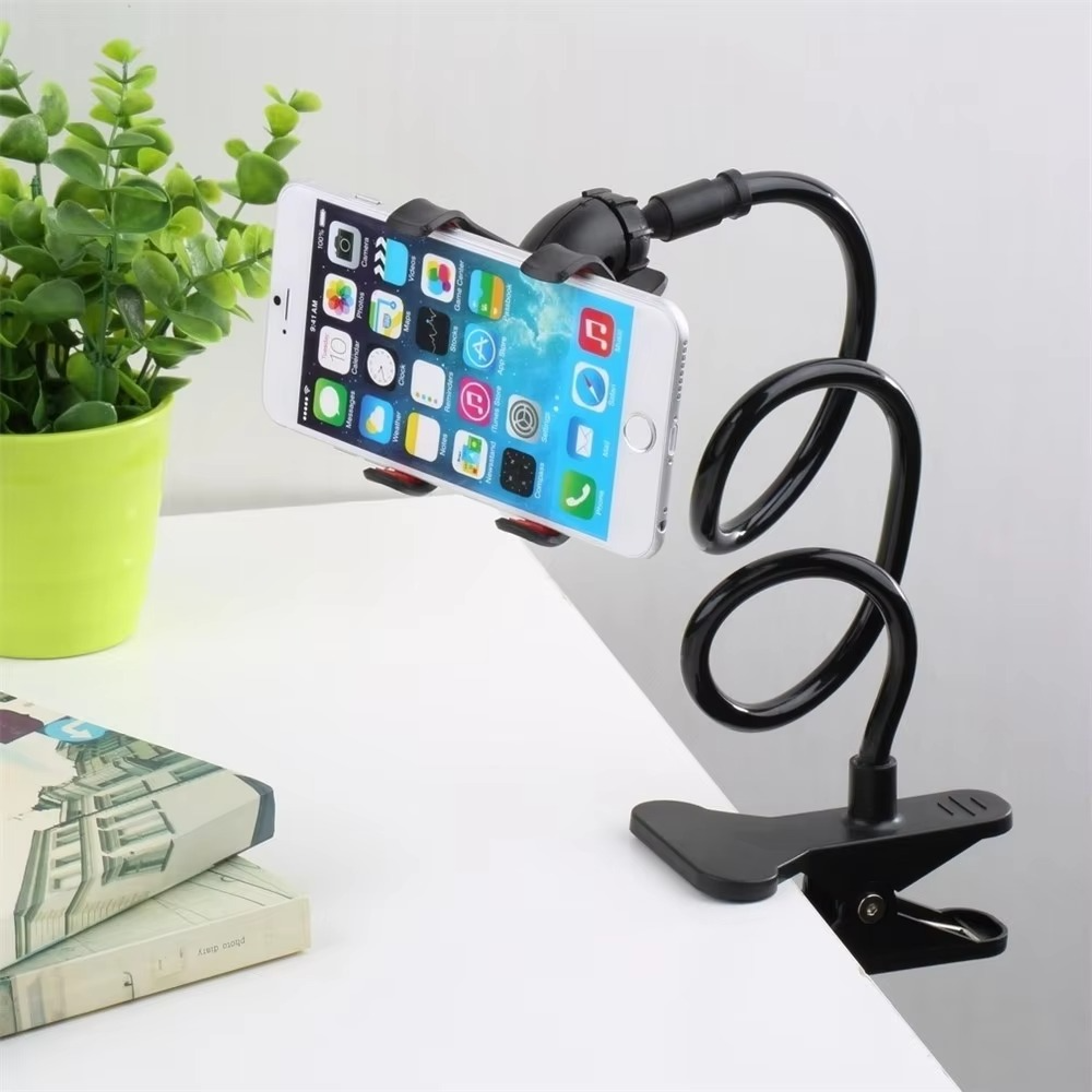 Flexible Lazy Snake Mobile Phone Holder – 360° Rotating Bedside Stand | ALL BAZAR