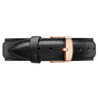 DW Men’s Leather Black Strap Wrist Watch – Classic Analog Luxury Timepiece | ALL BAZAR