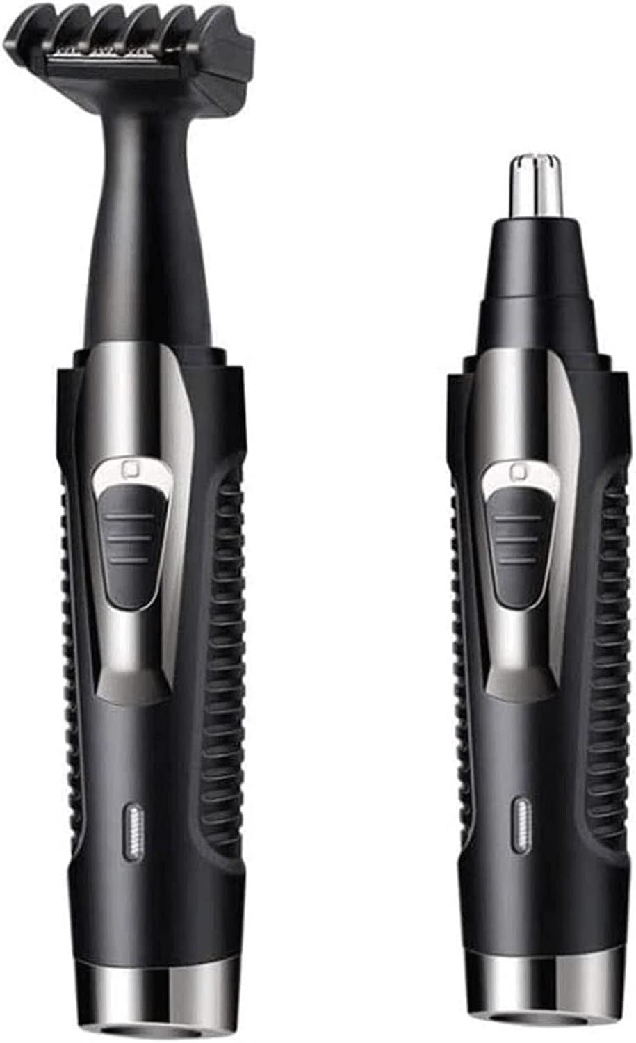 USB Rechargeable Ear & Nose Hair Trimmer – Stainless Steel Dual Blade Groomer | ALL BAZAR