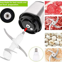 3L Electric Meat Grinder & Food Chopper – Stainless Steel Bowl, 1000W Copper Motor, 4 Sharp Blades | ALL BAZAR