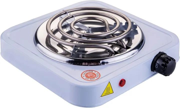 Electric Stove Hot Plate – Single Coil Burner 1000W | Portable Travel Cooking Appliance | ALL BAZAR