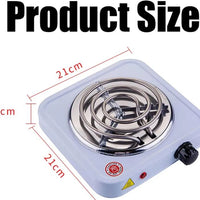 Electric Stove Hot Plate – Single Coil Burner 1000W | Portable Travel Cooking Appliance | ALL BAZAR