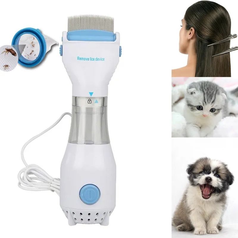 V-Comb Electronic Head Lice Removal Machine – Chemical-Free Anti-Lice Comb | ALL BAZAR