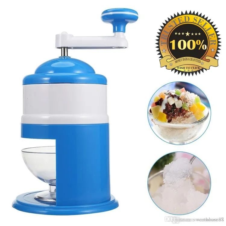Gola Ganda Maker – Manual Ice Crusher with Stainless Steel Blade | ALL BAZAR