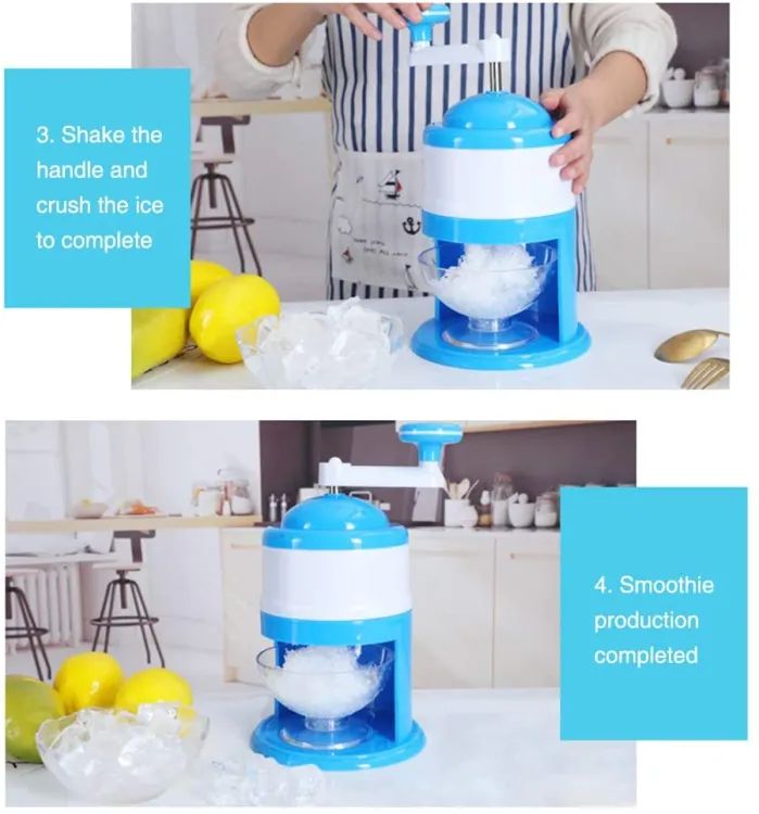 Gola Ganda Maker – Manual Ice Crusher with Stainless Steel Blade | ALL BAZAR