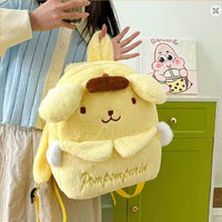 Hello Kitty My Melody Kuromi Plush Backpack – Kawaii Anime School & Travel Bag | ALL BAZAR