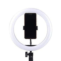 26cm LED Ring Light with Phone Holder – Single Color | ALL BAZAR