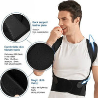 Hollow Webbing Posture Belt – Automatic Adjustment & Shoulder Support | ALL BAZAR