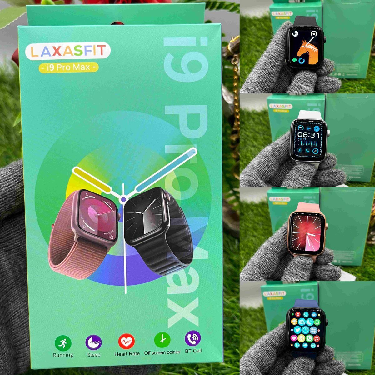 i9 Pro Max Smart Watch Series 9 – 1.77” HD Display | Bluetooth Calling | ALL BAZAR