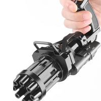 🫧 Kids Automatic Bubble Gatling Gun | Summer Soap Bubble Machine | Outdoor Fun Toy