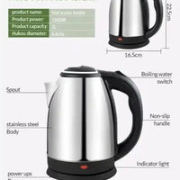 Electric Kettle – Premium Quality Polished Body | Automatic Shut-Off & Fast Boil – ALL BAZAR