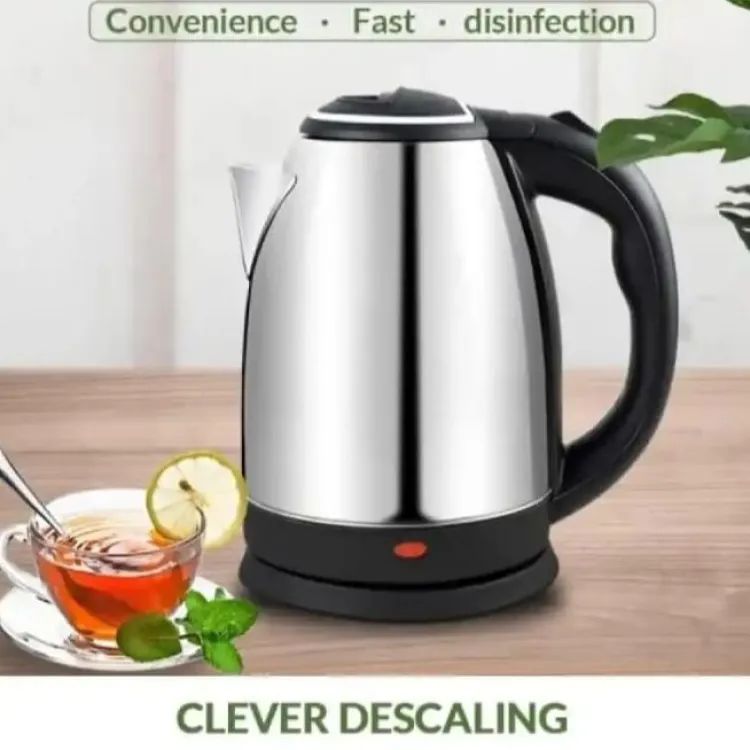Electric Kettle – Premium Quality Polished Body | Automatic Shut-Off & Fast Boil – ALL BAZAR