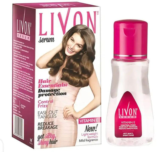 Livon Hair Serum Essentials 50ml – Nourishing Hair Care for Shine & Smoothness | ALL BAZAR