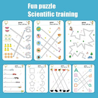 Magic Tracing Workbook for Kids – 64 Pages | Montessori Learning Book | ALL BAZAR