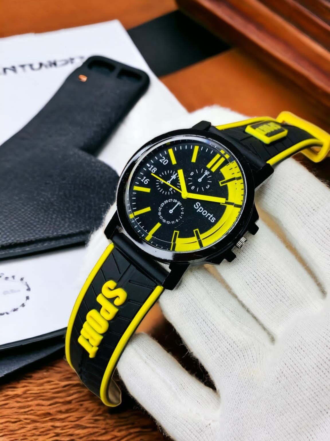 Stylish Sports Analog Rubber Strap Watch for Men & Boys | ALL BAZAR
