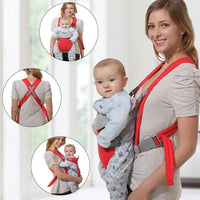 👶 Adjustable Baby Carrier Sling Wrap – Breathable & Ergonomic for Feeding & Travel | ALL BAZAR