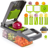 12 in 1 Nicer Dicer Plus Vegetable & Fruit Cutter – Multi-Functional Kitchen Chopper | ALL BAZAR