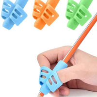 ✍️ 5-Pack Pencil Grips for Kids – Soft Silicone Handwriting Trainer | ALL BAZAR