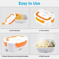 Portable Electric Lunch Box – Electronic Heating Food Warmer for Office, School & Outdoor | ALL BAZAR