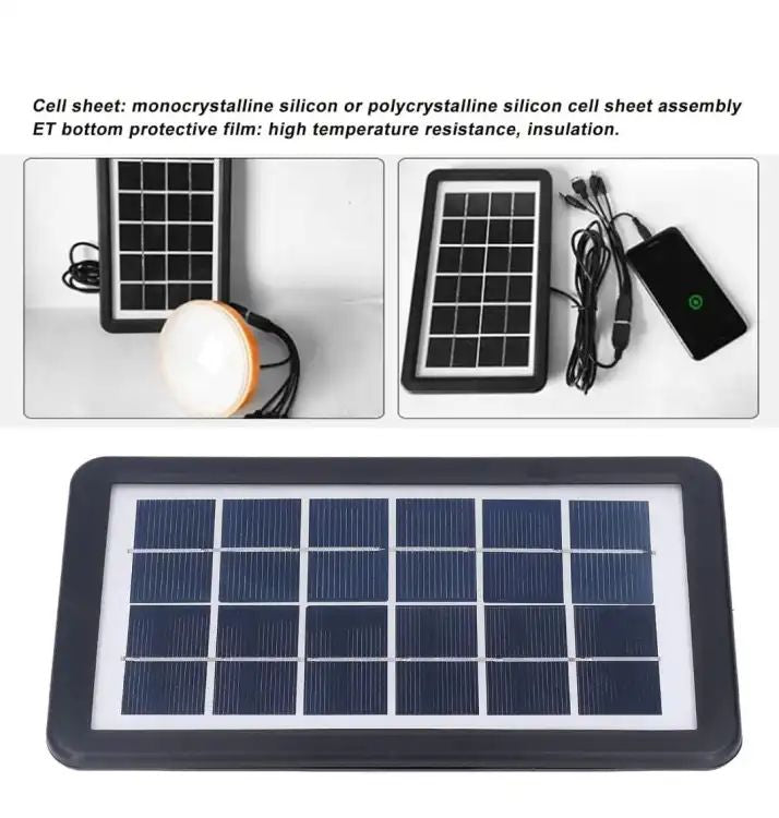 Portable Solar Panel GD-10X – Multi-Functional Power Supply | ALL BAZAR