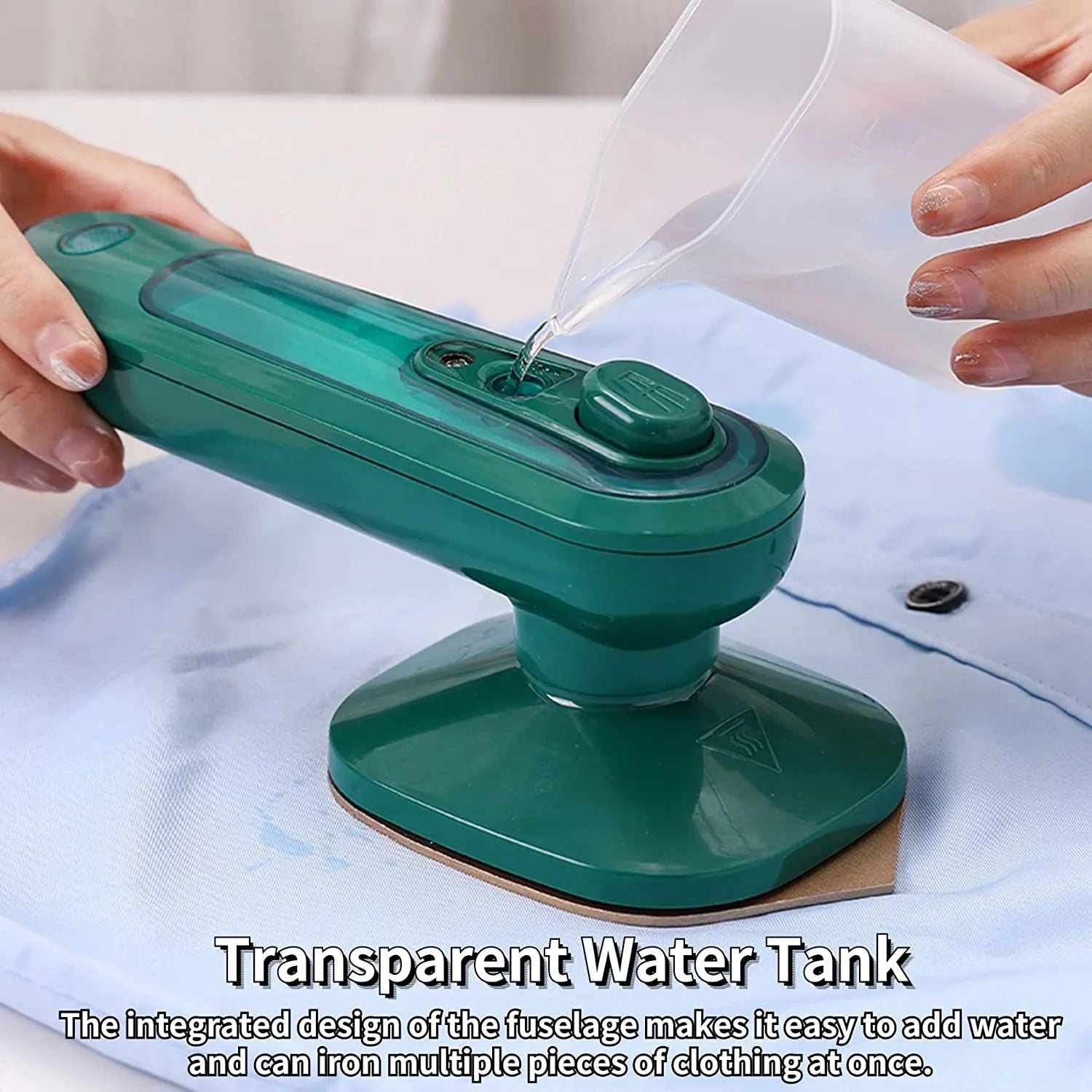 Professional Portable Mini Electric Steam Iron | Handheld Garment Steamer for Clothes – ALL BAZAR