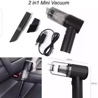 2 in 1 Portable Car Vacuum Cleaner – High Suction, Lightweight & Easy Cleaning | ALL BAZAR