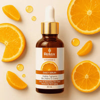 Relax Vitamin C Daily Face Serum – 30ml Brightening & Anti-Aging Formula | ALL BAZAR