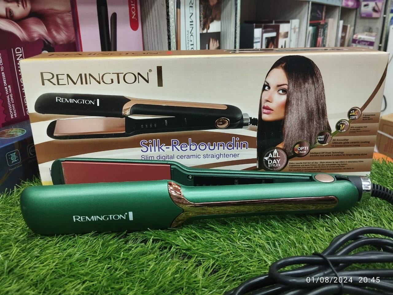 Remington Silk Rebounding Hair Straightener – Smooth & Sleek Styling | ALL BAZAR
