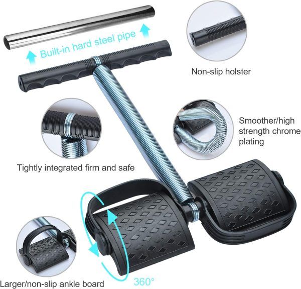 Single Spring Tummy Trimmer – Home Gym Ab Exerciser & Weight Loss Machine | ALL BAZAR