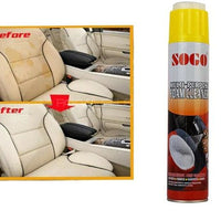 Pack of 2-Sogo Multi-Purpose Foam Cleaner 650ml – For Fabric, Carpet, Leather, Car Seats & More | ALL BAZAR