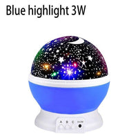 Star Lamp Projector – 360° Rotating Starry Sky Moon Night Light | LED RGB Galaxy Projector Lamp | ALL BAZAR