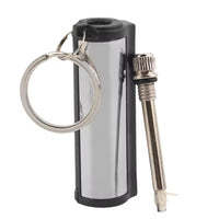 Portable Metal Waterproof Permanent Lighter Keychain – Outdoor Camping Survival Tool | ALL BAZAR