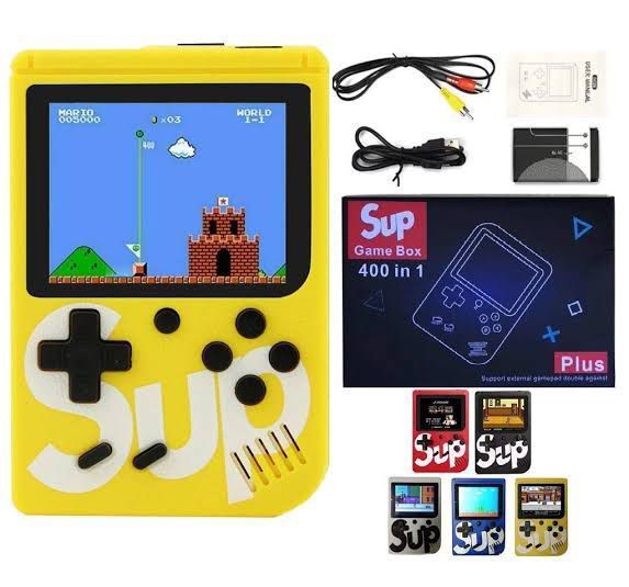 🎮 SUP Game Box – 400-in-1 Retro Handheld Console with Mario & More | ALL BAZAR