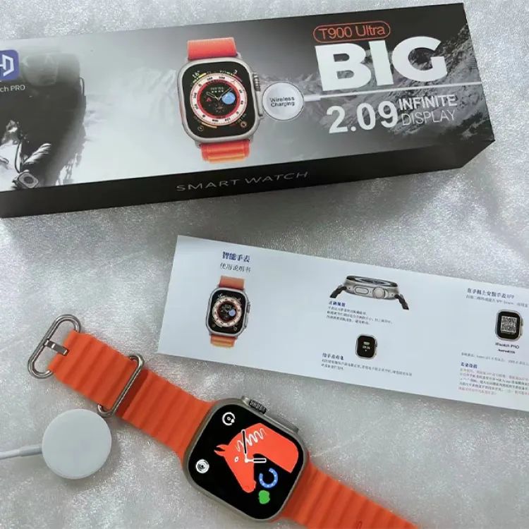 T900 Ultra Smart Watch – 49MM Big Dial, Infinite Display, Bluetooth Calling | ALL BAZAR