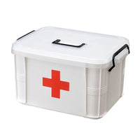 Transparent Plastic Medicine Storage Box | First Aid Kit & Pill Organizer – ALL BAZAR