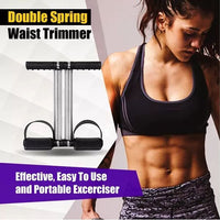 Tummy Trimmer Double Spring – High-Quality Weight Loss & Fitness Machine for Home Gym | ALL BAZAR