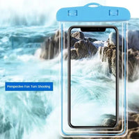 4-Universal Mobile Phone Waterproof Bag – Transparent 3-Layer Sealed Case, Dustproof & Underwater Pouch | ALL BAZAR