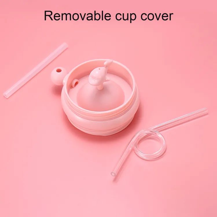 🐳 Kids Whale Spray Water Cup with Strap & Straw – Drop-Proof | ALL BAZAR